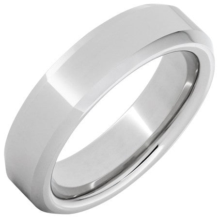 Beveled Edge Band with Polish Finish - Park City Jewelers