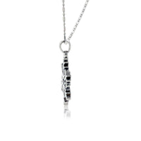 Bezel Set Diamond Snowflake Pendant - Park City Jewelers