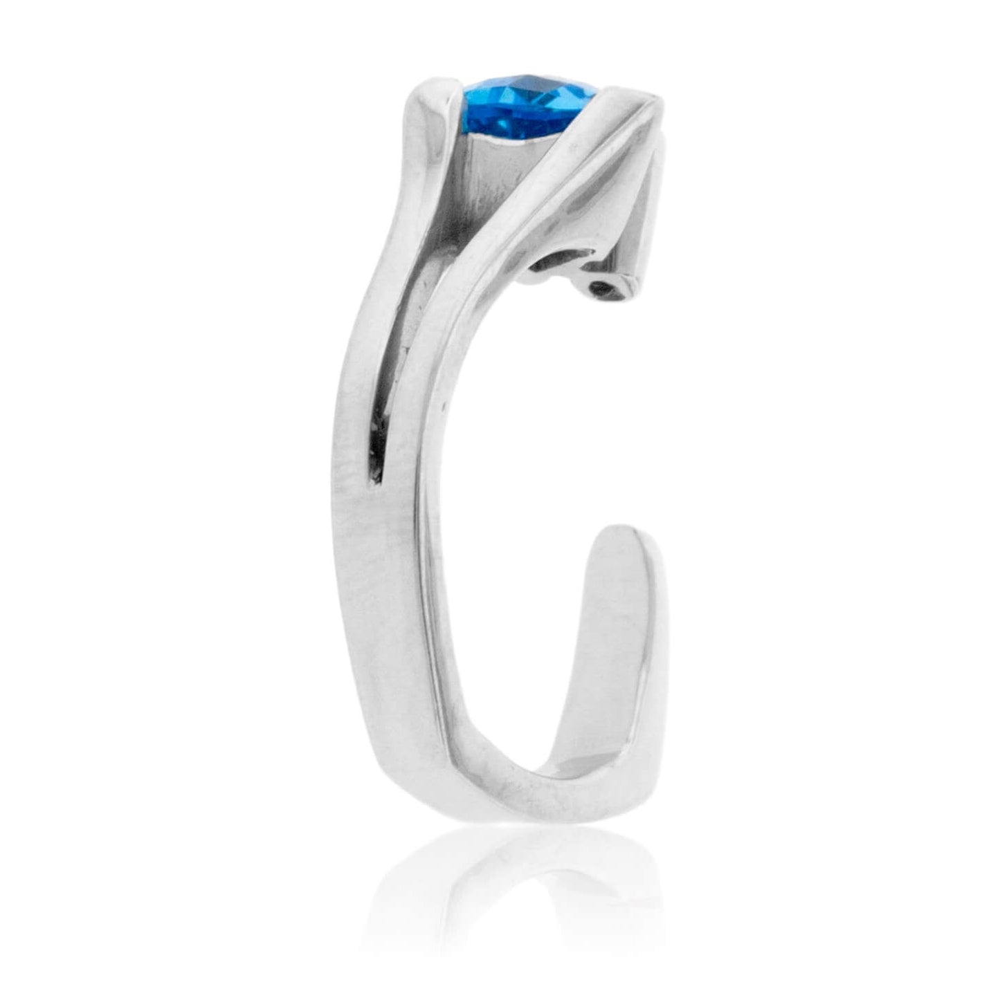 Blue Topaz Trillion Ring - Park City Jewelers