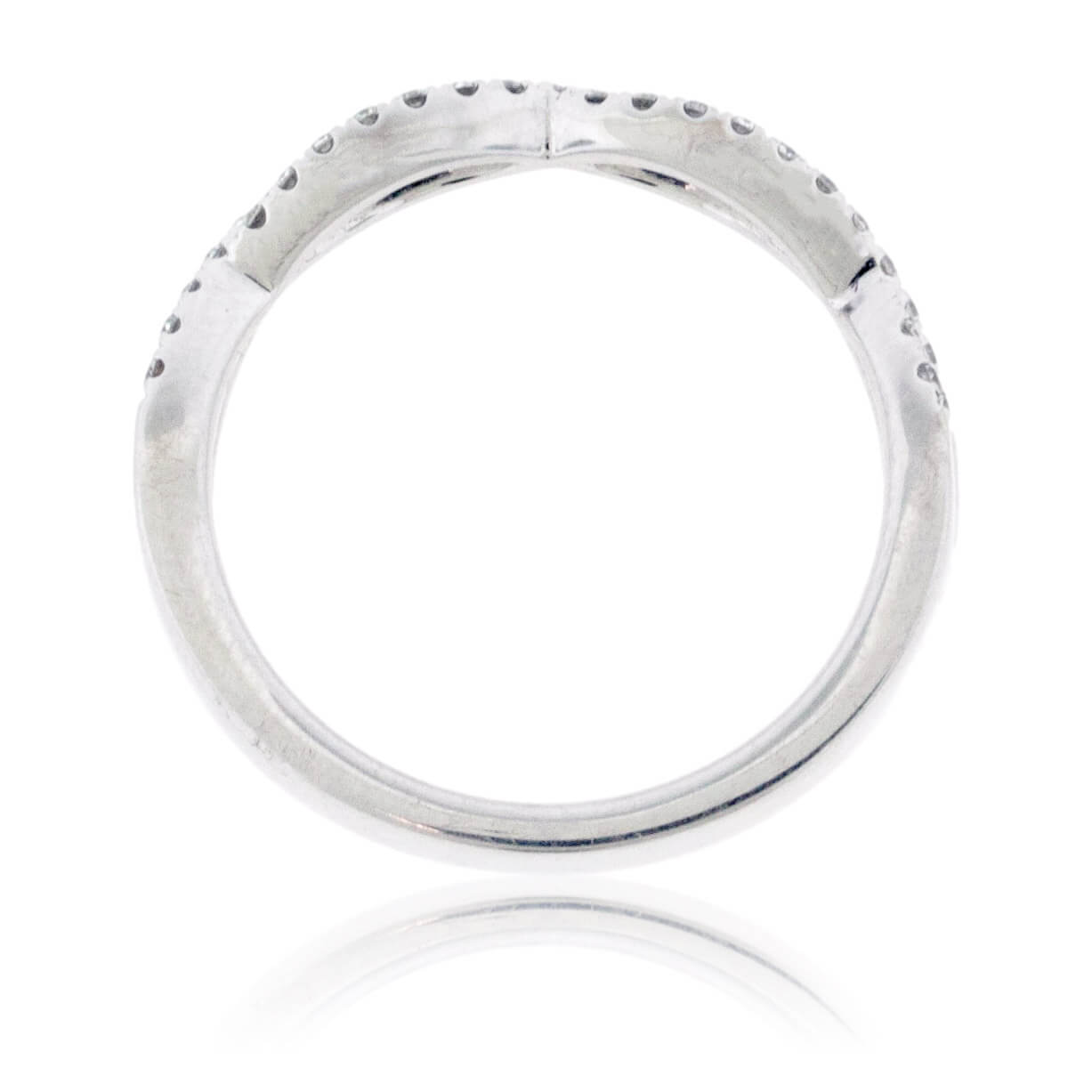 Bypassing Intertwined Diamond Band - Park City Jewelers