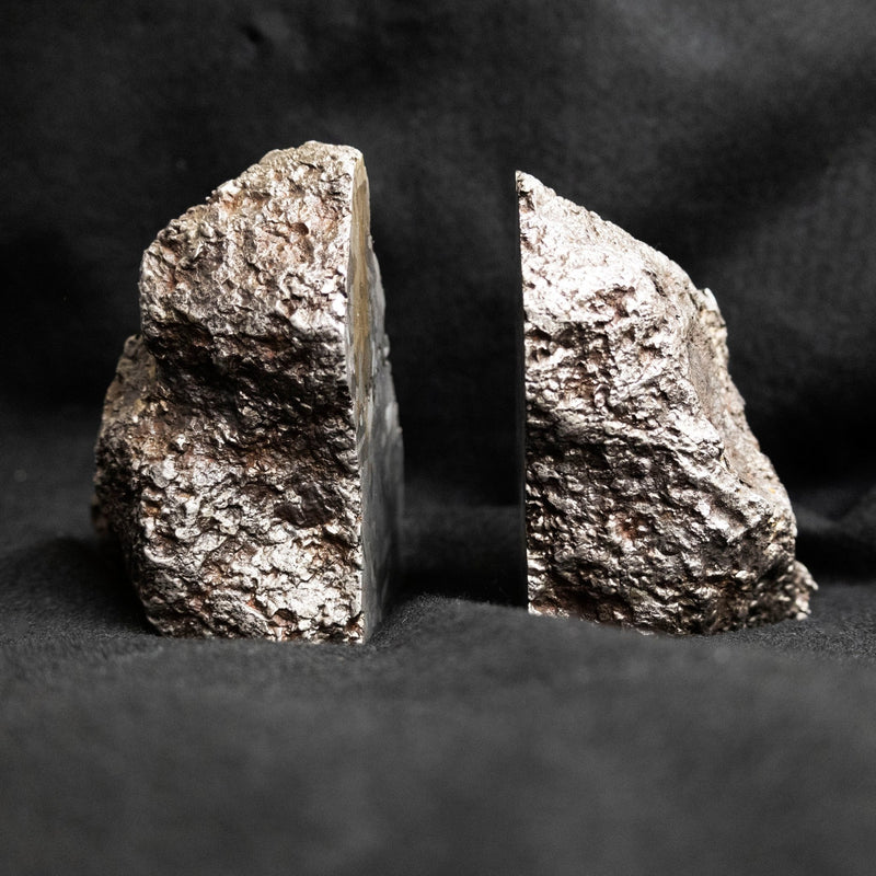 Campo Del Cielo Natural Meteorite Book Ends - Park City Jewelers