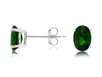 Chrome Diopside Stud Earrings - Park City Jewelers