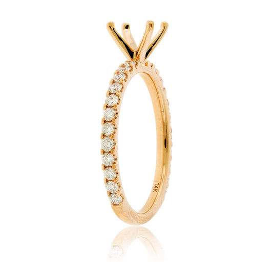 Classic .45ctw Semi Mount Diamond Ring - Park City Jewelers