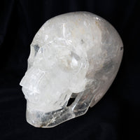 Clear Quartz Skull 15 Inch Carving - Park City Jewelers