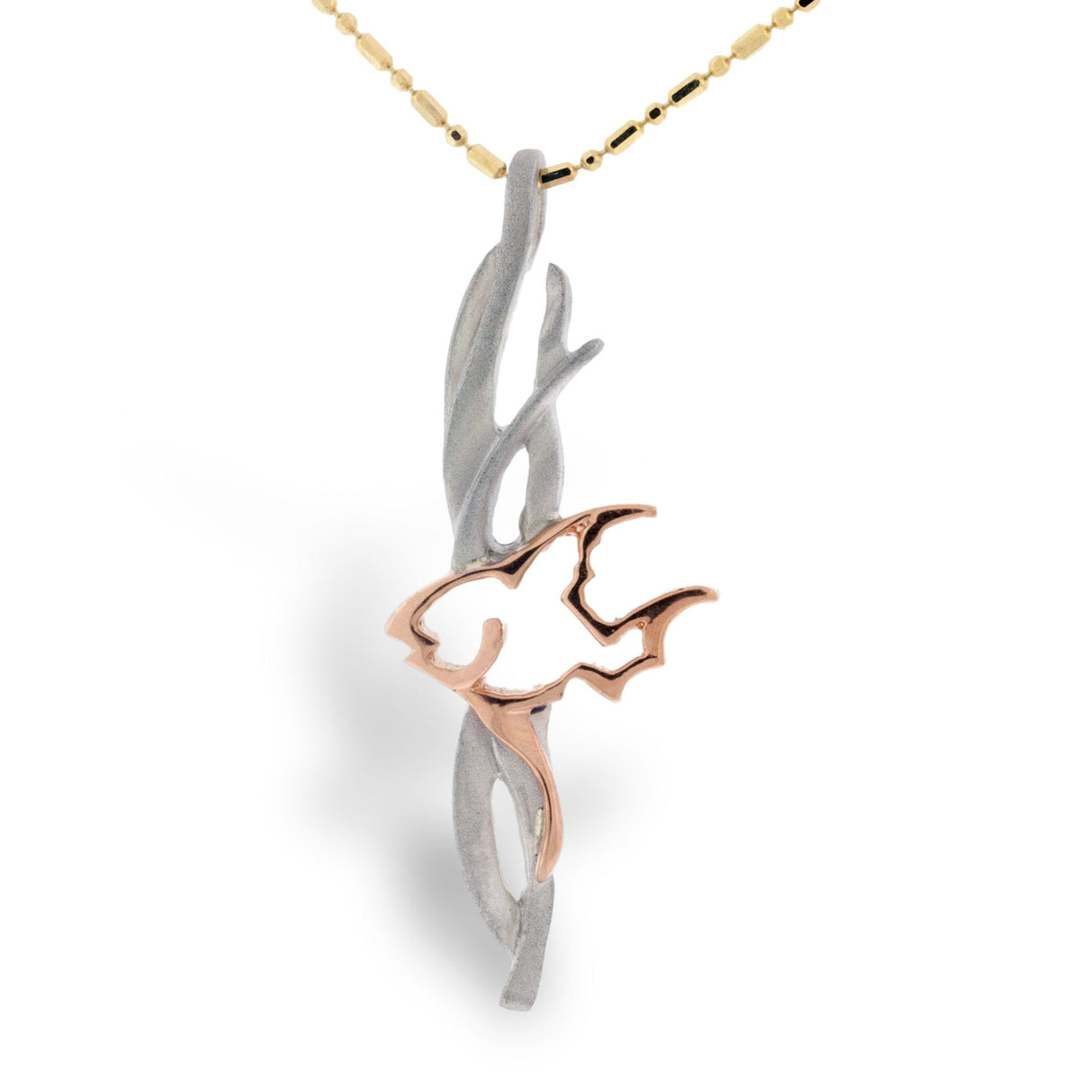 Clown Fish and Seaweed Necklace - Park City Jewelers