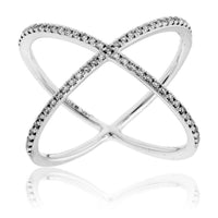 Criss-Cross Diamond Fashion Ring - Park City Jewelers