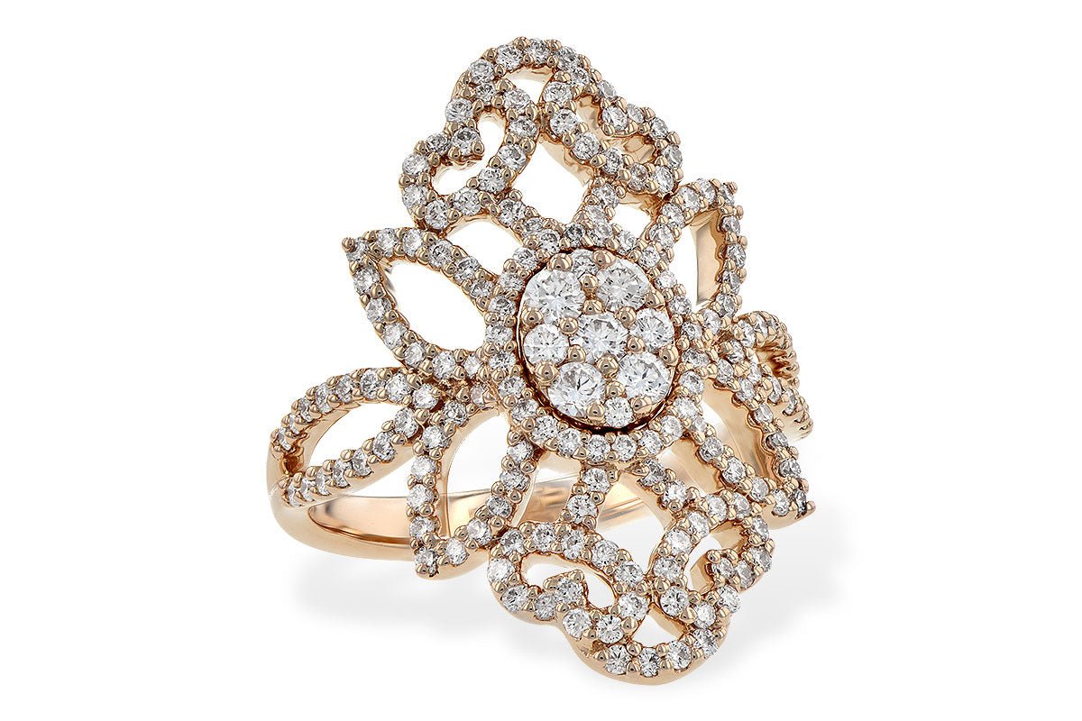 Diamond Art Deco Style Ring - Park City Jewelers