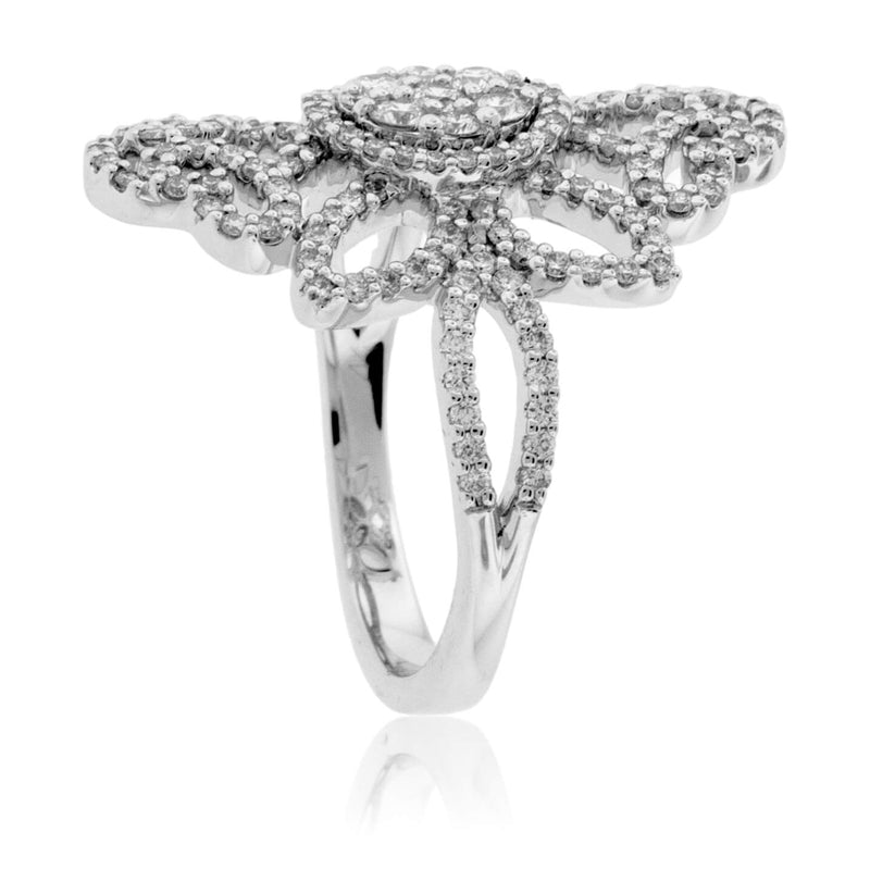 Diamond Art Deco Style Ring - Park City Jewelers