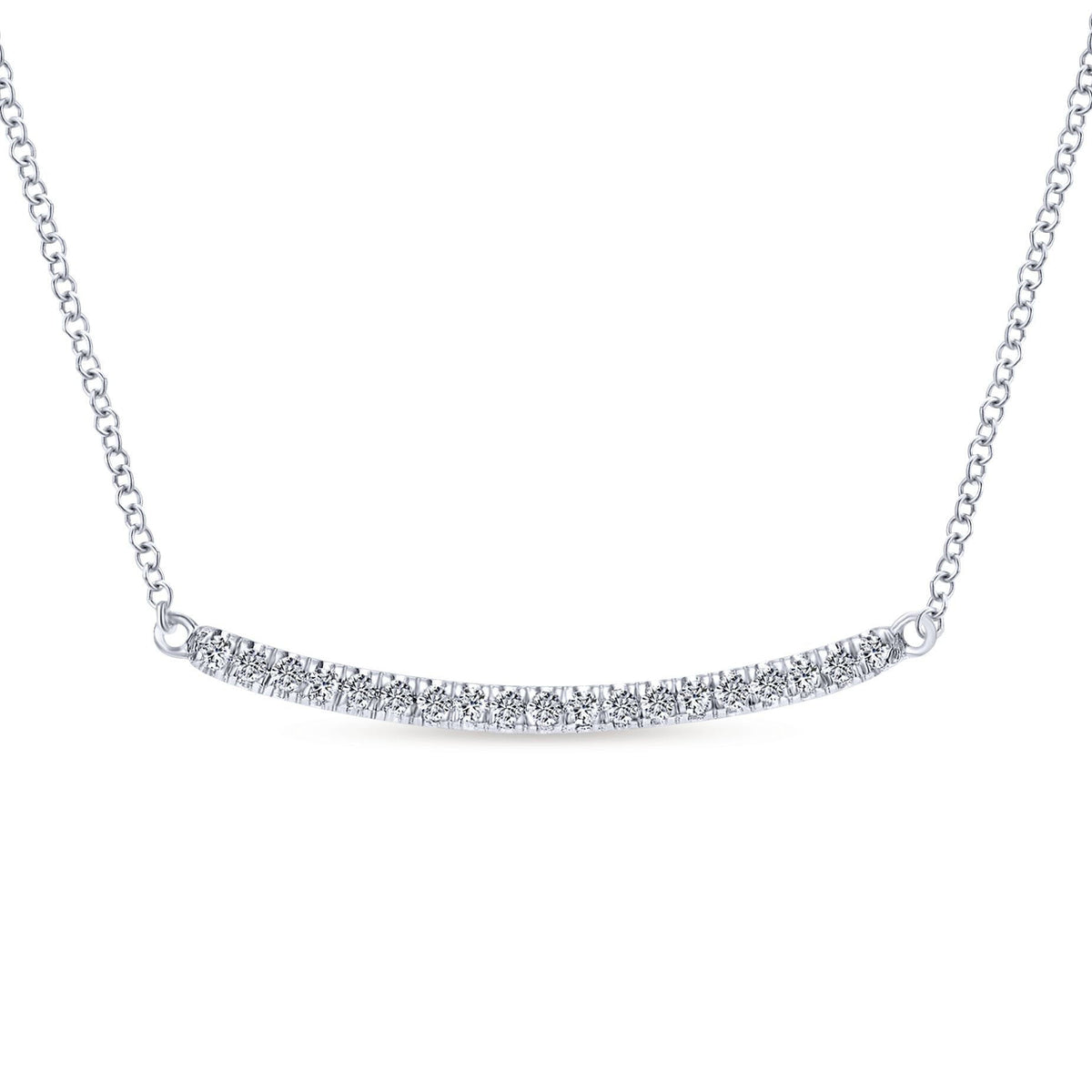 Diamond Bar Necklace - Park City Jewelers