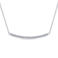 Diamond Bar Necklace - Park City Jewelers