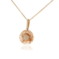 Diamond Circle Pendant with Chain - Park City Jewelers