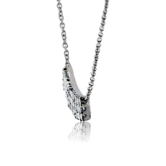 Diamond Cluster Style Necklace - Park City Jewelers