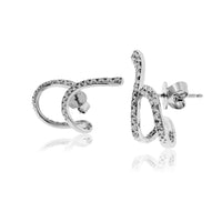 Diamond Ear Cuff Style Earrings - Park City Jewelers