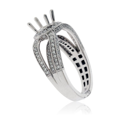 Diamond Engagement Semi-Mount Ring - Park City Jewelers