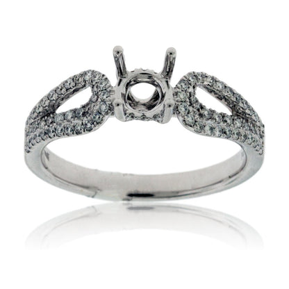 Diamond Engagement Semi-Mount Ring - Park City Jewelers