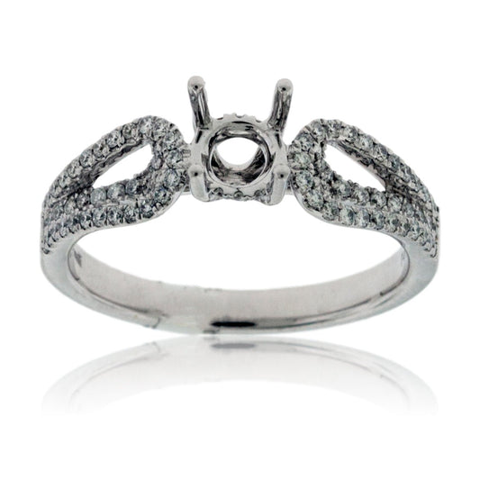 Diamond Engagement Semi-Mount Ring - Park City Jewelers