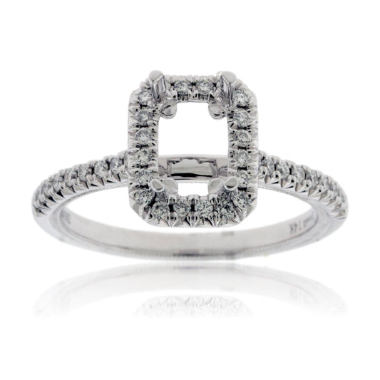 Diamond Engagement Semi-Mount Ring - Park City Jewelers
