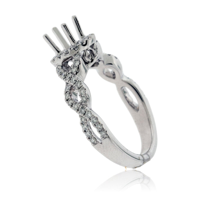 Diamond Engagement Semi-Mount Ring - Park City Jewelers