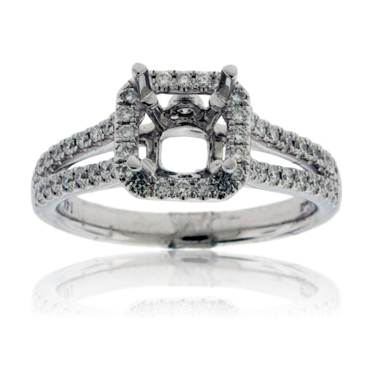 Diamond Engagement Semi-Mount Ring - Park City Jewelers