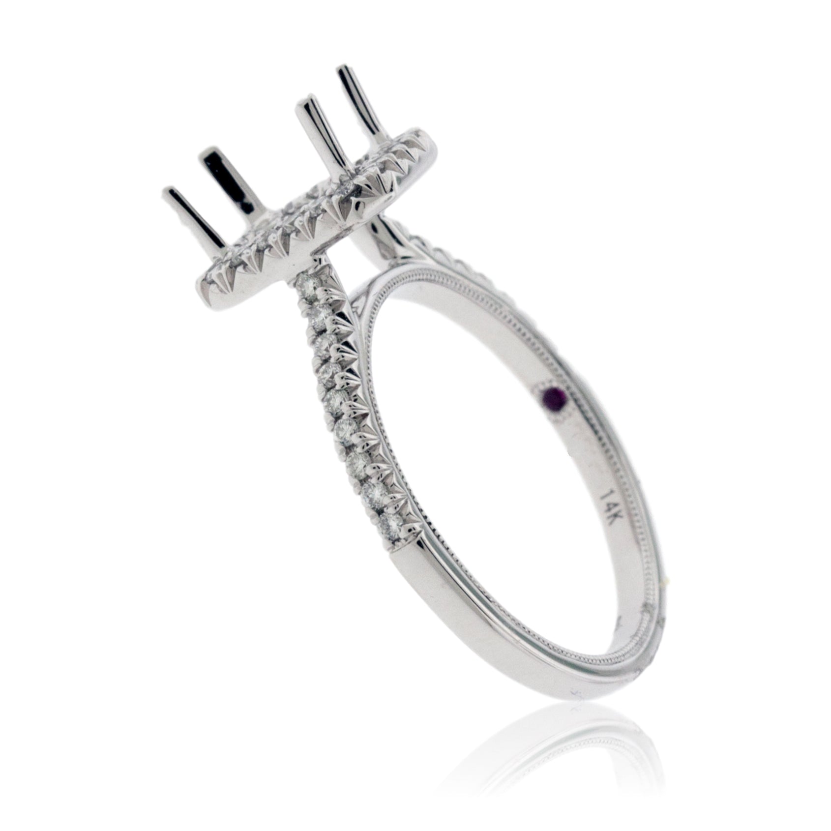 Diamond Engagement Semi-Mount Ring - Park City Jewelers