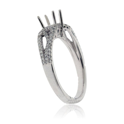 Diamond Engagement Semi-Mount Ring - Park City Jewelers