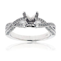 Diamond Engagement Semi-Mount Ring - Park City Jewelers