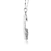 Diamond Jack Frost Man in the Moon Blowing Snowflake Pendant - Park City Jewelers