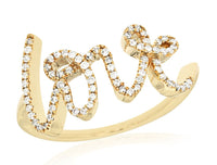 Diamond "Love" Ring - Park City Jewelers