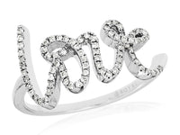 Diamond "Love" Ring - Park City Jewelers