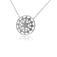 Diamond Mandala Style Diamond Necklace - Park City Jewelers