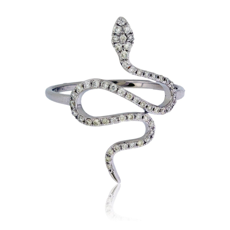 Diamond Snake Fashion Ring - Park City Jewelers