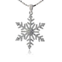 Diamond Snowflake Pendant - Park City Jewelers