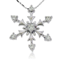 Diamond Snowflake Pendant - Park City Jewelers