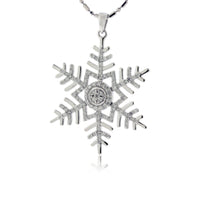 Diamond Snowflake Pendant - Park City Jewelers