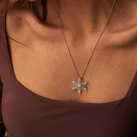 Diamond Snowflake Pendant - Park City Jewelers