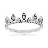 Diamond Tiara - Crown Style Ring - Park City Jewelers