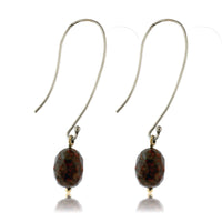 Dinosaur Bone Faceted Dangle Style Earrings - Park City Jewelers