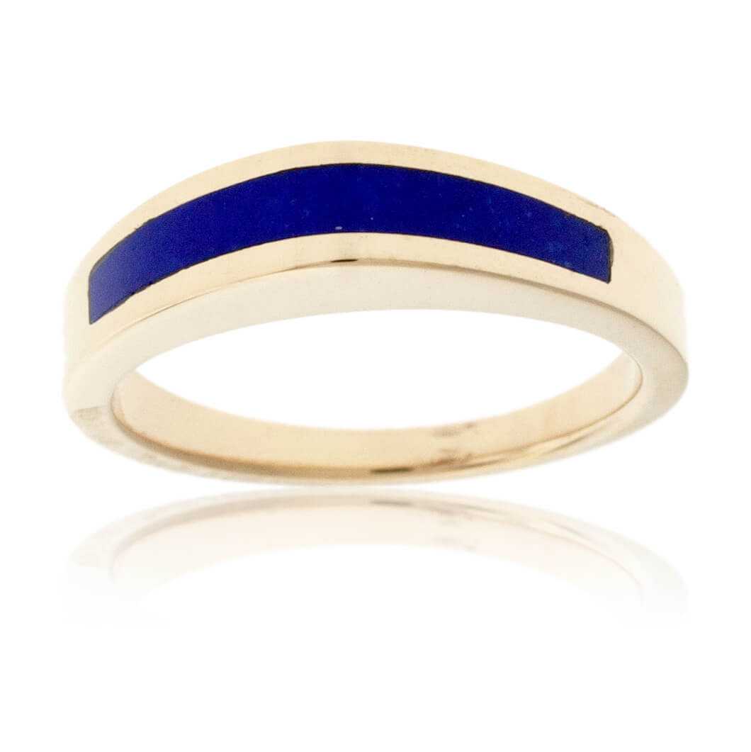 Domed Stackable Lapis Ring - Park City Jewelers