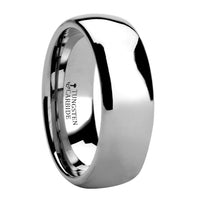 Domed Tungsten Carbide Ring - Park City Jewelers