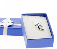 Double Dolphin Jumping Necklace - Park City Jewelers