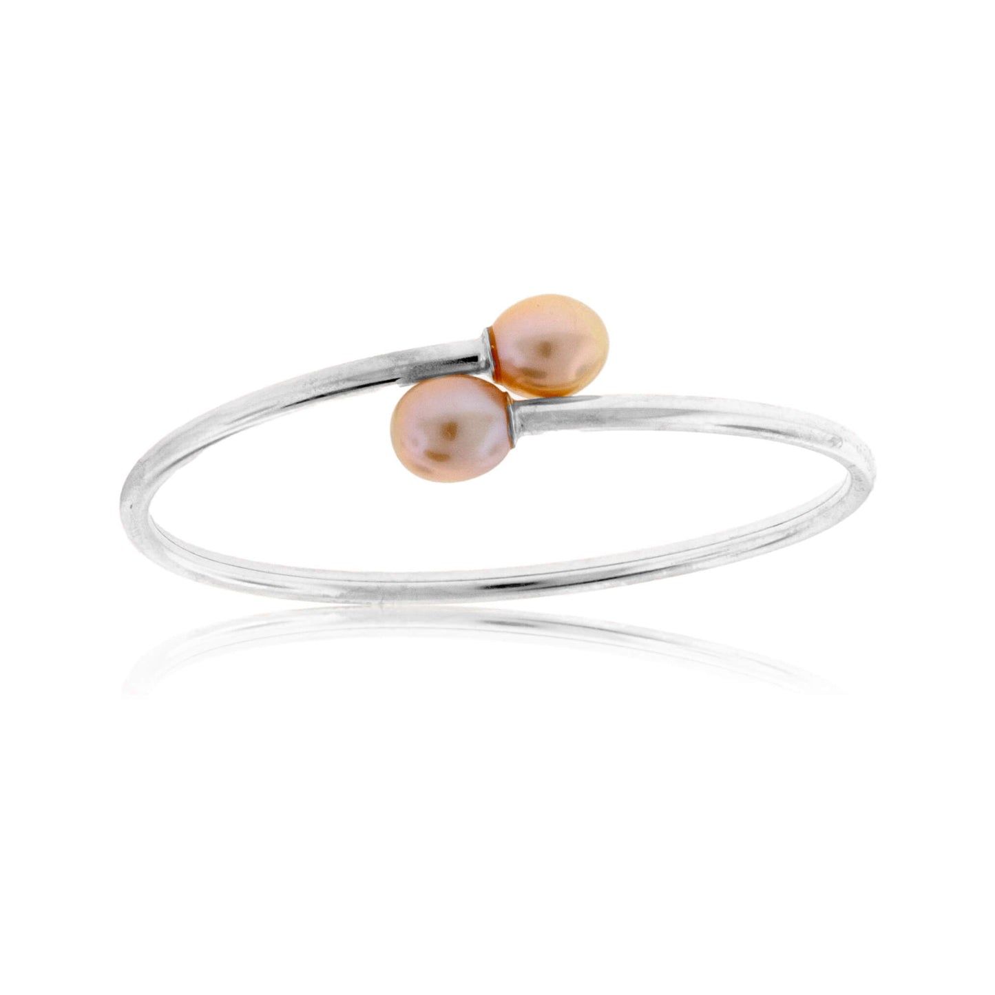 Double Fresh Water Pearl Bracelet in Sterling Silver - Park City Jewelers