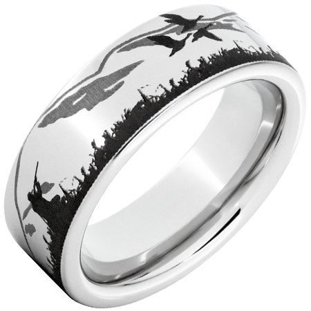 Duck Hunting Comfort Fit Band - Park City Jewelers
