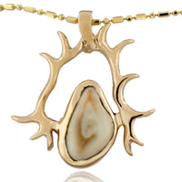 Elk Antler Elk Ivory Necklace - Park City Jewelers