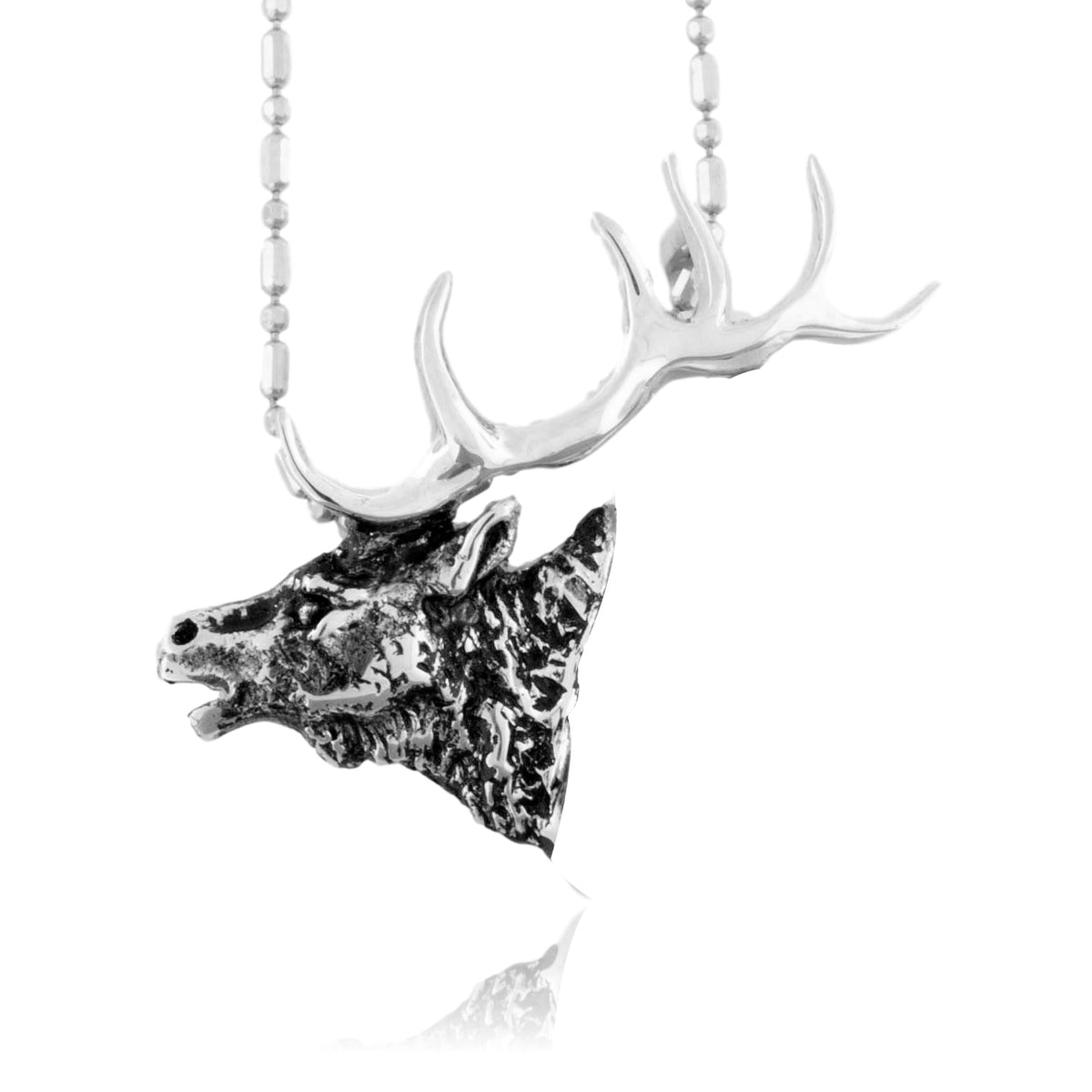 Elk Head Pendant - Park City Jewelers