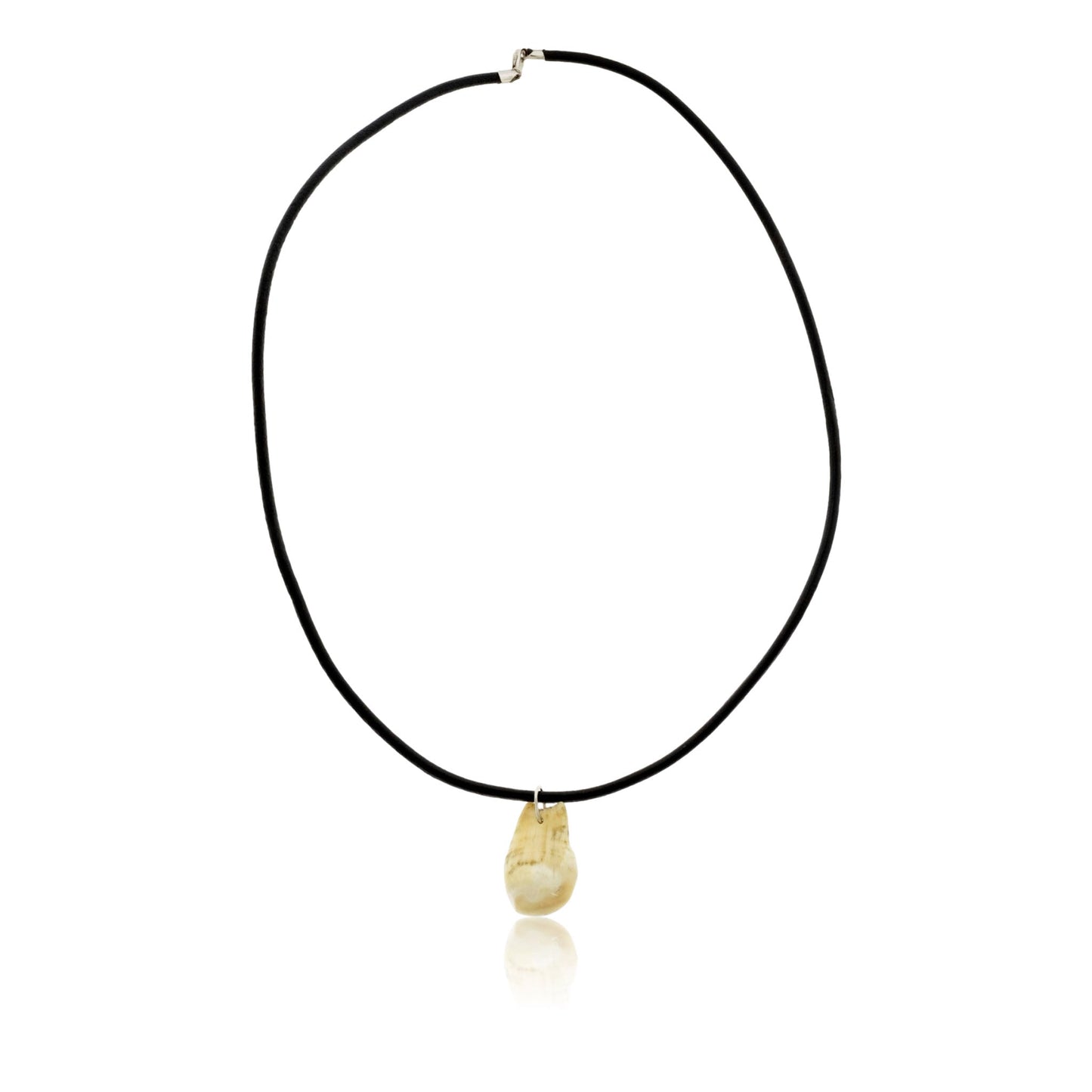 Elk Ivory Rough with Leather Cord - Park City Jewelers