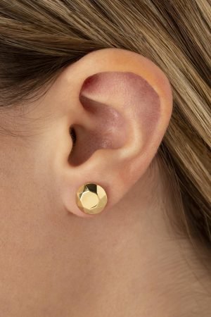 Faceted Style Stud Earrings - Park City Jewelers