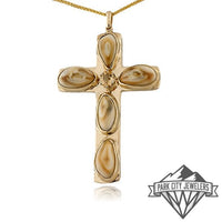 Five Elk Ivory Cross Necklace - Park City Jewelers