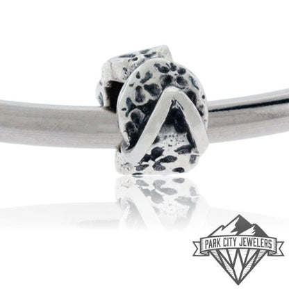Flip Flop Thong Sandal Bead Charm - Park City Jewelers