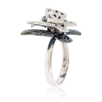 Fluttering Winged Butterfly Sapphire & Diamond Ring - Park City Jewelers