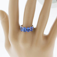 Four Oval Cut Tanzanite Ring - Park City Jewelers